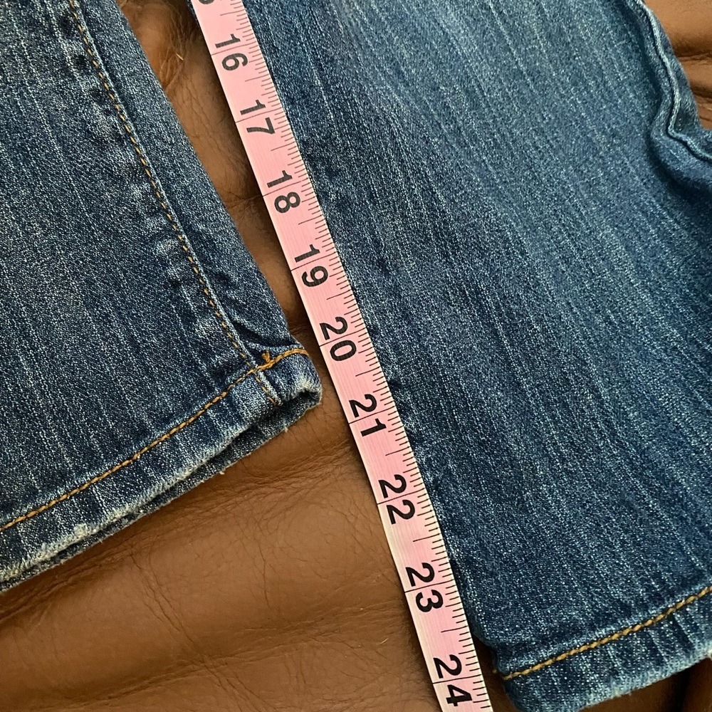 LOFT Ann Taylor Curvy Cropped Jeans Dark Wash‎ Denim Womens Size 2 - Picture 6 of 8